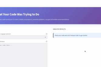 What Your Code Was Trying to Do
