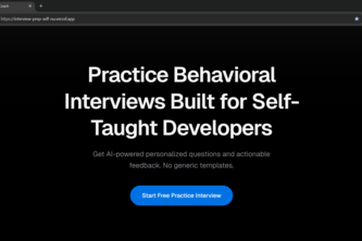 AI Interview Coach for Self-Taught Developers