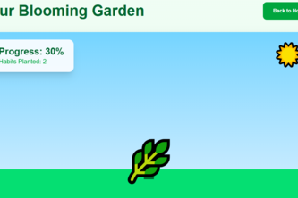 BloomTracker: Habit Garden with AI