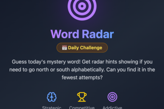 Word Radar
