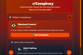 Redd Conspiracy -r/Conspiracy