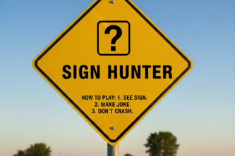 Road Sign Hunter