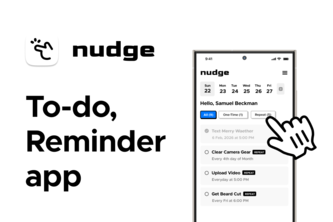 Nudge – To-Do, Smart Reminders