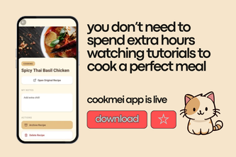 CookMei: Your Swipe-to-Cook Companion