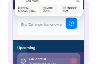 Echo Reminders