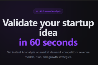 AI Startup Idea Validator