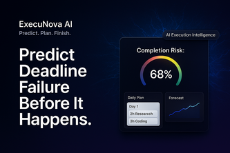 ExecuNova AI: Predict. Plan. Finish