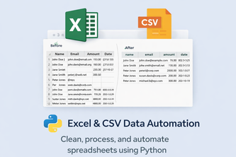 Excel & CSV Automation Toolkit