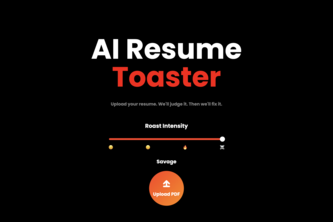 AI Resume Toaster