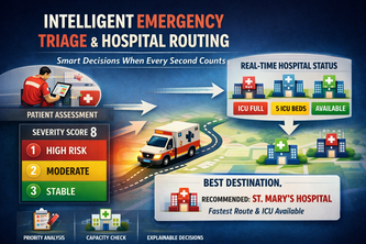 Smart Emergency Triage & Hospital Routing