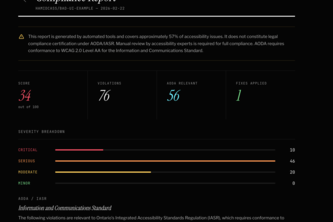 Apex: Accessibility Scanner with XRPL Escrow