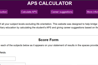 APS-calculator