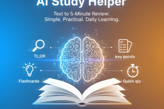 AI Study Helper