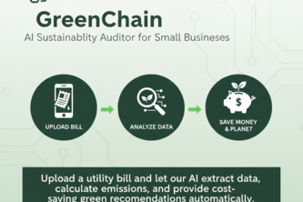 GreenChain– AI Sustainability Auditor for Small Businesses