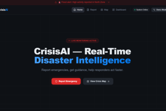 CrisisAI — Real-Time Disaster Intelligence Platform
