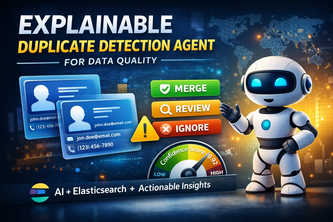 Explainable Duplicate Detection Agent for Data Quality 
