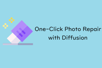 One-Click Photo Repair with Diffusion