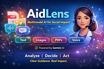 AidLens - AI for Social Good