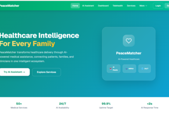 Peace Matcher - Revolutionizing Healthcare with AI 