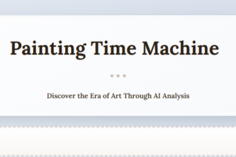 Painting Time Machine