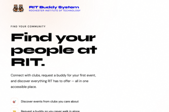 BuddyUp @ RIT
