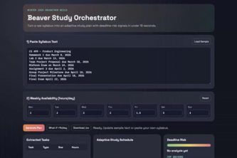 Beaver Study Orchestrator