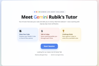 Gemini Rubik's Tutor