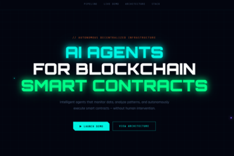 AI Agents for Autonomous Blockchain Smart Contracts