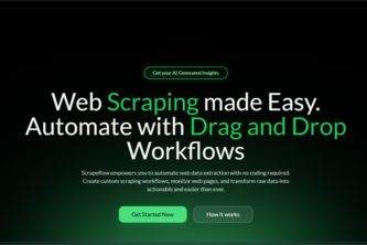 ScrapeFlow – No-Code Intelligent Web Scraping Platform