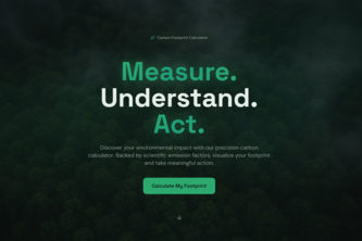 Carbon Footprint Calculator v.mx