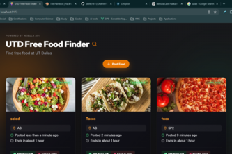 UTD Free Food Finder