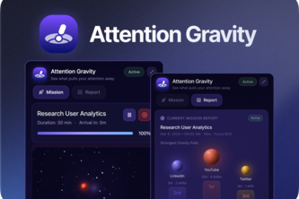 Attention Gravity