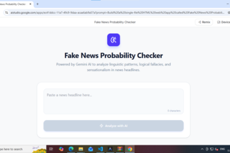 Fake News Probability Checker