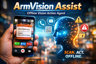 ArmVision Assist — AI Vision Companion for the Blind