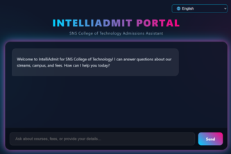 IntelliAdmit - AI-Powered Admission Automation