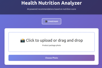 Health Nutrition Analyzer