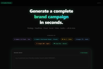 INFINITUM — AI Creative Director