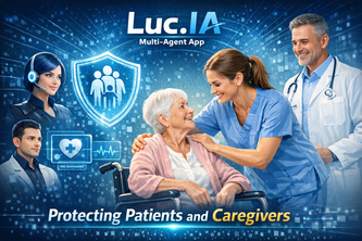 Luc.IA Multi-agent app: "Protecting patients and caregivers"