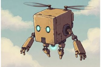 Drone Hovering SideQuesters 