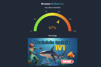 AI Detection Browser Extension
