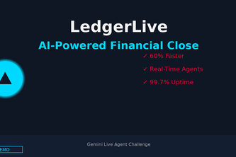 LedgerLive: Real-Time Financial Close with Gemini Agents