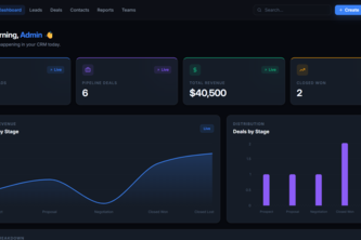 NovaCRM - AI powered smart sales platform