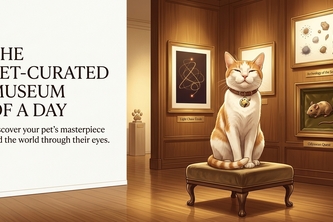 Pet-Curated Museum of a Day
