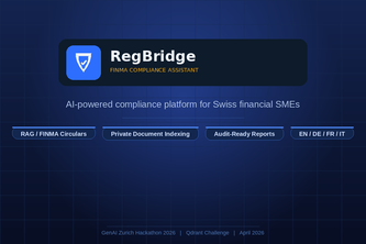 RegBridge: dual-collection RAG — FINMA & private docs
