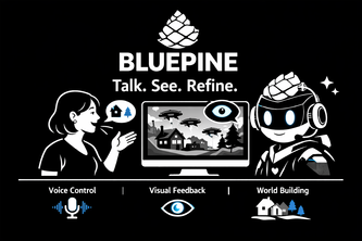 BluePine - Create A Game Level In Unreal Engine By Talking