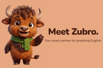 Zubro - voice-first English tutor