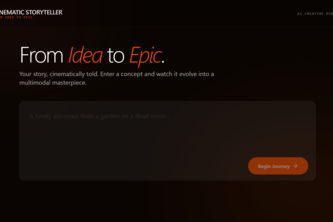 Cinematic Story teller