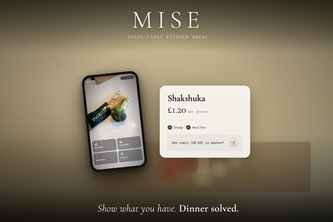 Mise - Reducing Food Cost and Promoting Healthy Eating