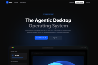 NEXUS AI Agent - Desktop agent  