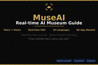 MuseAI — Real-time AI Guide for Museums